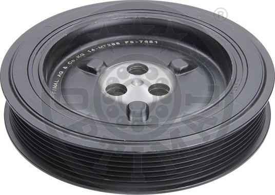 Optimal F8-7651 - Шкив коленчатого вала autospares.lv