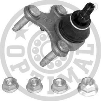 Optimal G3-949 - Шаровая опора, несущий / направляющий шарнир autospares.lv