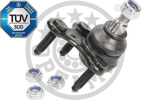 Optimal G3-956 - Шаровая опора, несущий / направляющий шарнир autospares.lv