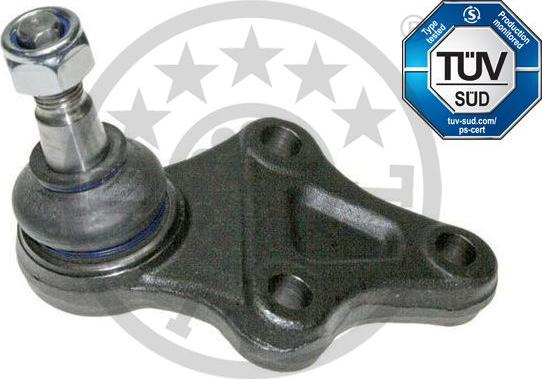 Optimal G3-569 - Шаровая опора, несущий / направляющий шарнир autospares.lv