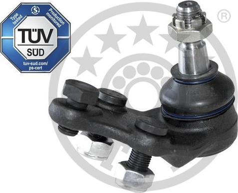 Optimal G3-605 - Шаровая опора, несущий / направляющий шарнир autospares.lv