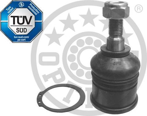 Optimal G3-619 - Шаровая опора, несущий / направляющий шарнир autospares.lv