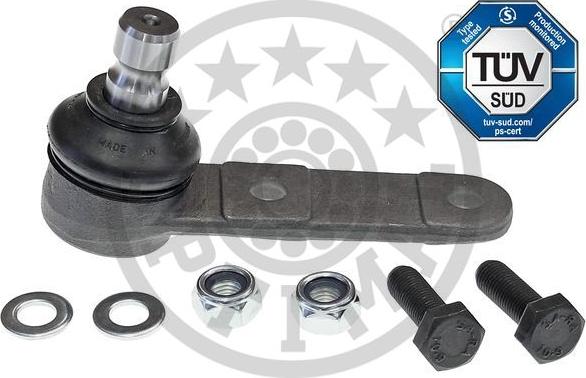 Optimal G3-053 - Шаровая опора, несущий / направляющий шарнир autospares.lv