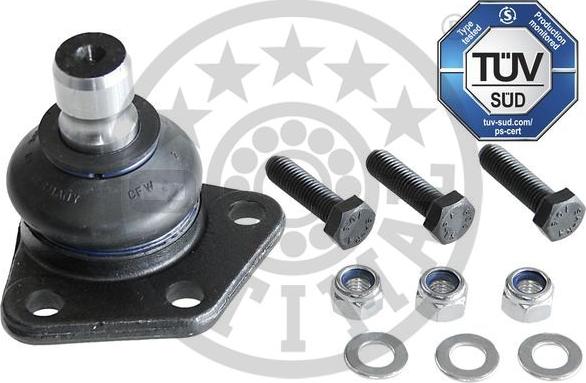 Optimal G3-084 - Шаровая опора, несущий / направляющий шарнир autospares.lv