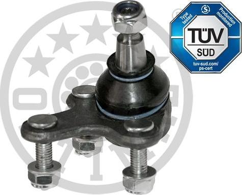 Optimal G3-1017 - Шаровая опора, несущий / направляющий шарнир autospares.lv