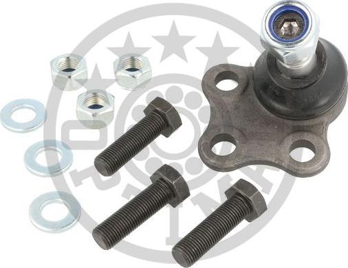 Optimal G3-1113S - Шаровая опора, несущий / направляющий шарнир autospares.lv