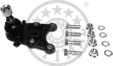 Optimal G3-898 - Шаровая опора, несущий / направляющий шарнир autospares.lv