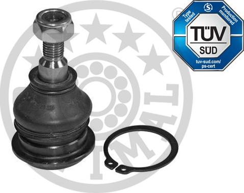 Optimal G3-892 - Шаровая опора, несущий / направляющий шарнир autospares.lv