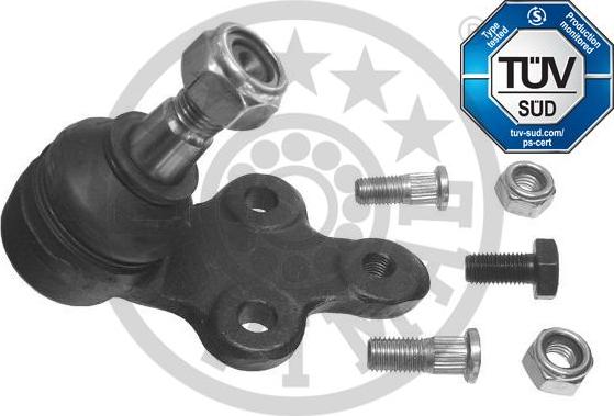 Optimal G3-825 - Шаровая опора, несущий / направляющий шарнир autospares.lv