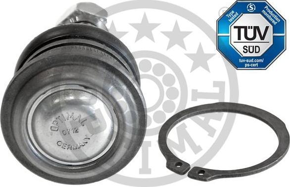 Optimal G3-724 - Шаровая опора, несущий / направляющий шарнир autospares.lv