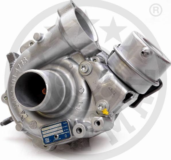 Optimal OP-ETU0015B-RM - Турбина, компрессор autospares.lv