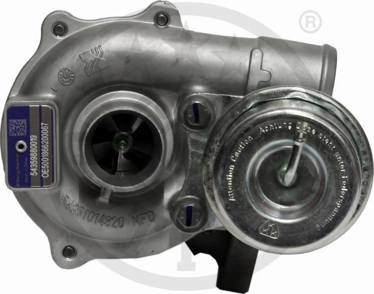 Optimal OP-ETU0141B-RM - Турбина, компрессор autospares.lv