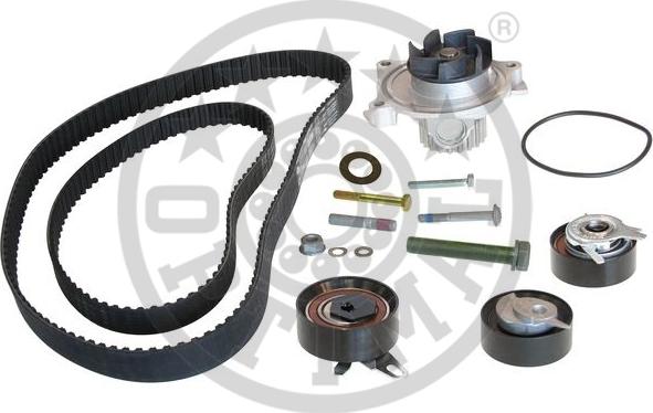 Optimal SK-1529AQ1 - Водяной насос + комплект зубчатого ремня ГРМ autospares.lv