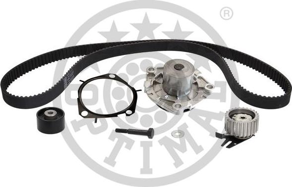 Optimal SK-1693AQ1 - Водяной насос + комплект зубчатого ремня ГРМ autospares.lv