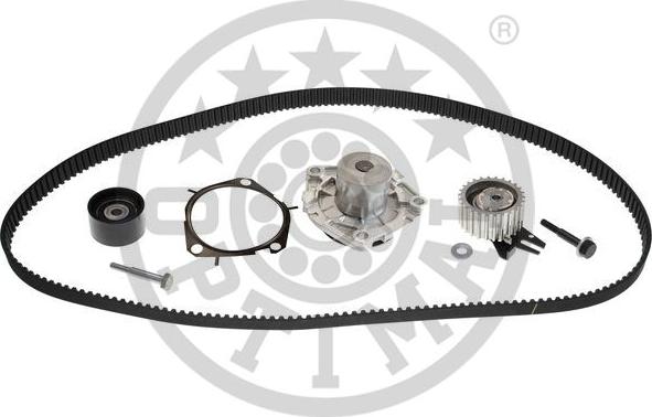 Optimal SK-1602AQ1 - Водяной насос + комплект зубчатого ремня ГРМ autospares.lv