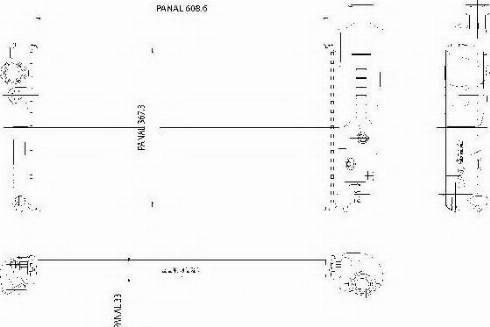 Ordonez 1020836809 - Радиатор, охлаждение двигателя autospares.lv