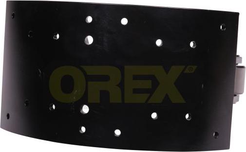 Orex 142063 - Тормозные башмаки, барабанные autospares.lv