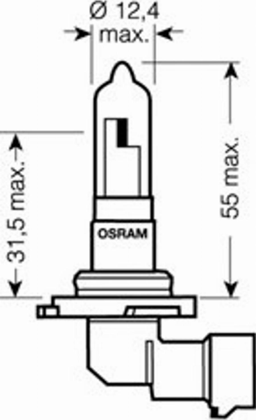 Osram 9005CBI - Лампа накаливания, противотуманная фара autospares.lv