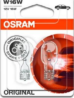 Osram 921-02B - Лампа накаливания, фонарь указателя поворота autospares.lv