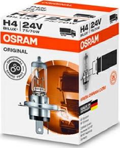 Osram 64196 - Лампа накаливания, фара дальнего света autospares.lv