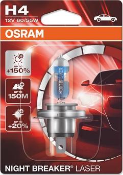 Osram 64193NL-01B - Лампа накаливания, фара дальнего света autospares.lv
