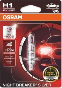 Osram 64150NBS-01B - Лампа накаливания, фара дальнего света autospares.lv
