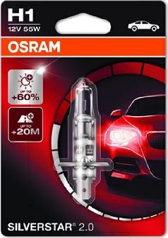 Osram 64150SV2-01B - Лампа накаливания, фара дальнего света autospares.lv
