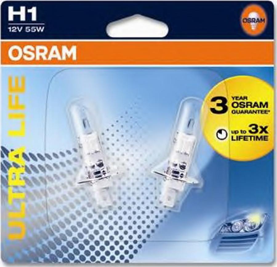 Osram 64150ULT-02B - Лампа накаливания, фара с автоматической системой стабилизации autospares.lv