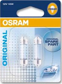 Osram 6411-02B - Лампа накаливания, освещение салона autospares.lv