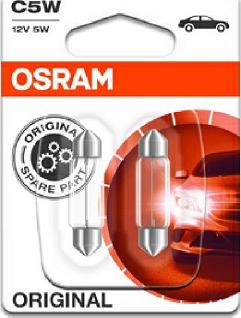 Osram 6418-02B - Лампа накаливания, фонарь освещения номерного знака autospares.lv