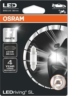 Osram 6418DWP-01B - Лампа накаливания, освещение салона autospares.lv