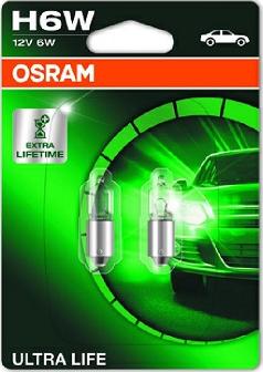Osram 64132ULT-02B - Лампа накаливания, фонарь указателя поворота autospares.lv