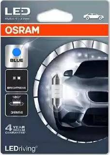 Osram 6431BL-01B - Лампа, лампа чтения autospares.lv