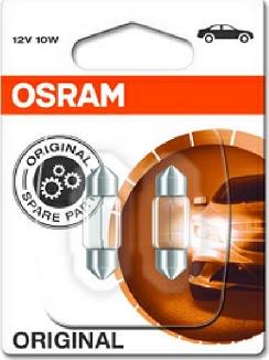 Osram 6438-02B - Лампа накаливания, освещение салона autospares.lv