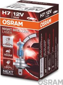 Osram 64210NL - Лампа накаливания, фара дальнего света autospares.lv