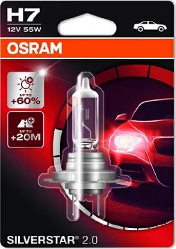 Osram 64210SV2-01B - Лампа накаливания, фара дальнего света autospares.lv