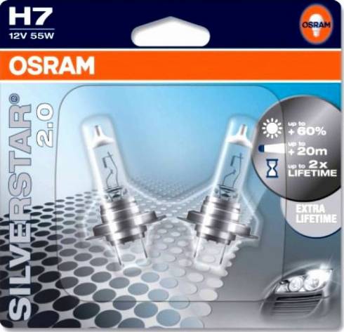 Osram 64210SV2-02B - Лампа накаливания, фара дневного освещения autospares.lv