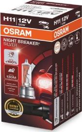 Osram 64211NBS - Лампа накаливания, фара дальнего света autospares.lv