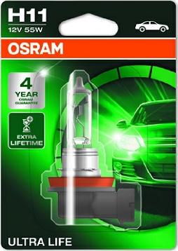 Osram 64211ULT-01B - Лампа накаливания, фара дальнего света autospares.lv