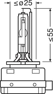 Osram 66340-1SCB - Лампа накаливания, фара дальнего света autospares.lv
