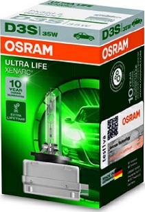 Osram 66340ULT - Лампа накаливания, фара дальнего света autospares.lv