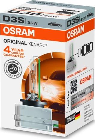 Osram 66340XENARC - Лампа накаливания, основная фара autospares.lv