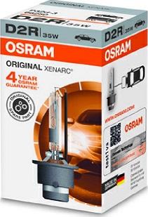 Osram 66250 - Лампа накаливания, фара дальнего света autospares.lv