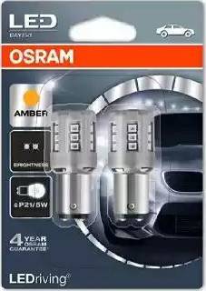 Osram 1457YE-02B - Лампа, противотуманные . задние фонари autospares.lv