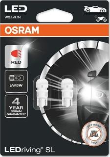 Osram 2825DRP-02B - Лампа накаливания, освещение салона autospares.lv