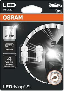 Osram 2825DWP-02B - Лампа накаливания, освещение салона autospares.lv