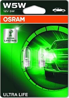 Osram 2825ULT-02B - Лампа накаливания, фонарь указателя поворота autospares.lv