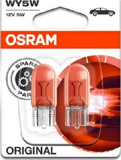 Osram 2827-02B - Лампа накаливания, фонарь указателя поворота autospares.lv
