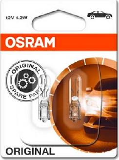 Osram 2721-02B - Лампа накаливания, освещение салона autospares.lv