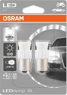 Osram 7458CW-02B - Лампа, противотуманные . задние фонари autospares.lv